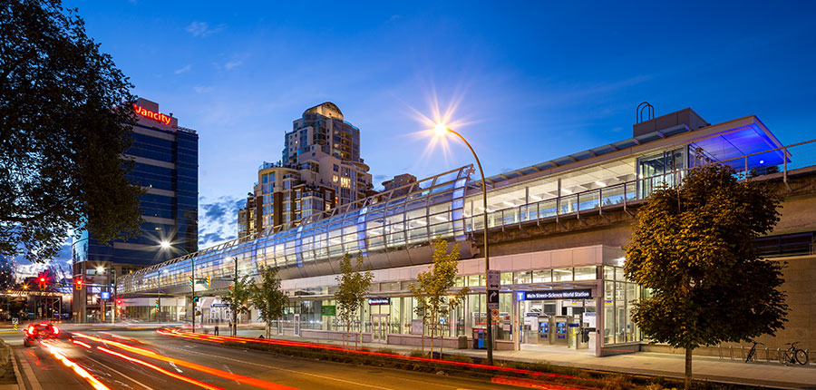 Main Street-Science World SkyTrain Station Upgrades - VIA Architecture